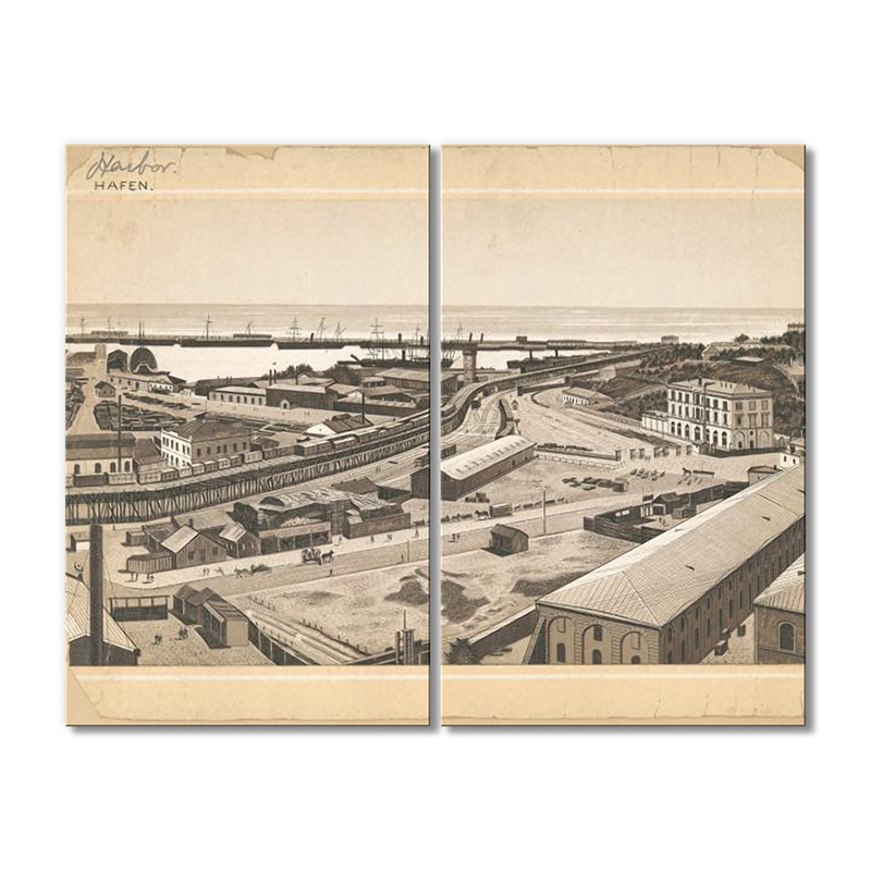 

Модульная картина Artel «Одесса. Черное море» 2 модуля 50x75 см