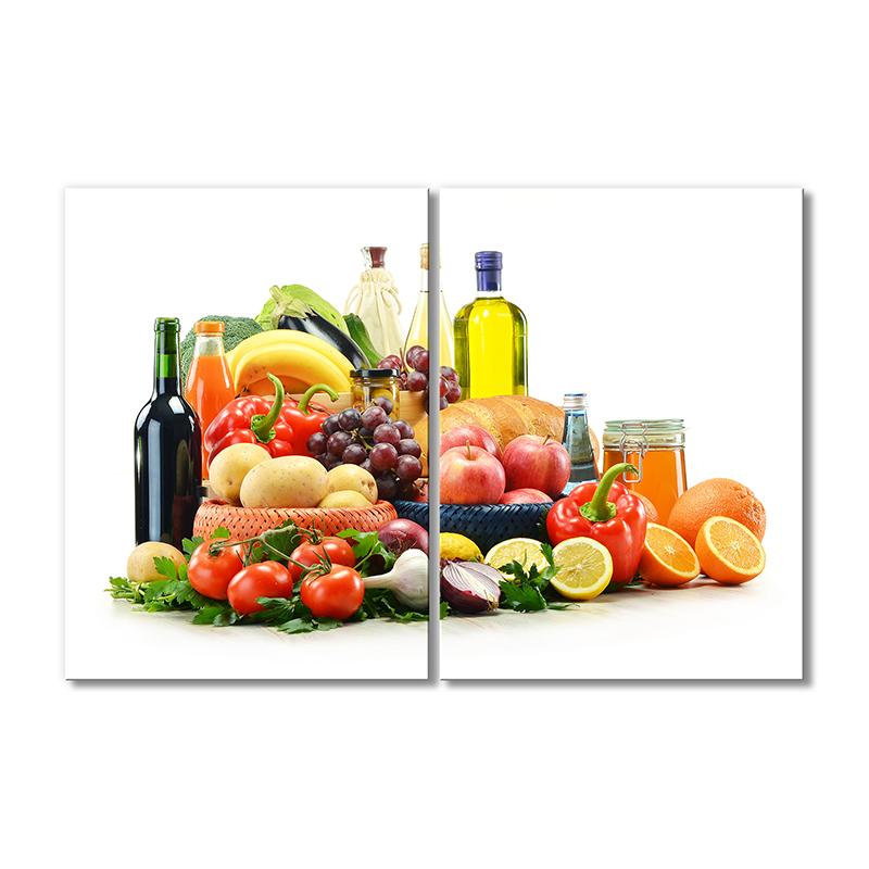 

Модульная картина Artel «Органические продукты питания» 2 модуля 70x105 см