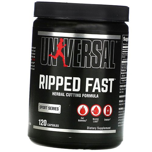 

Добавка для сжигания жира, Ripped fast, Universal Nutrition 120капс (02086006)