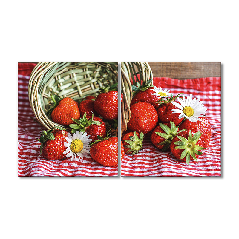 

Модульная картина Artel «Клубника в корзинке» 2 модуля 120x180 см