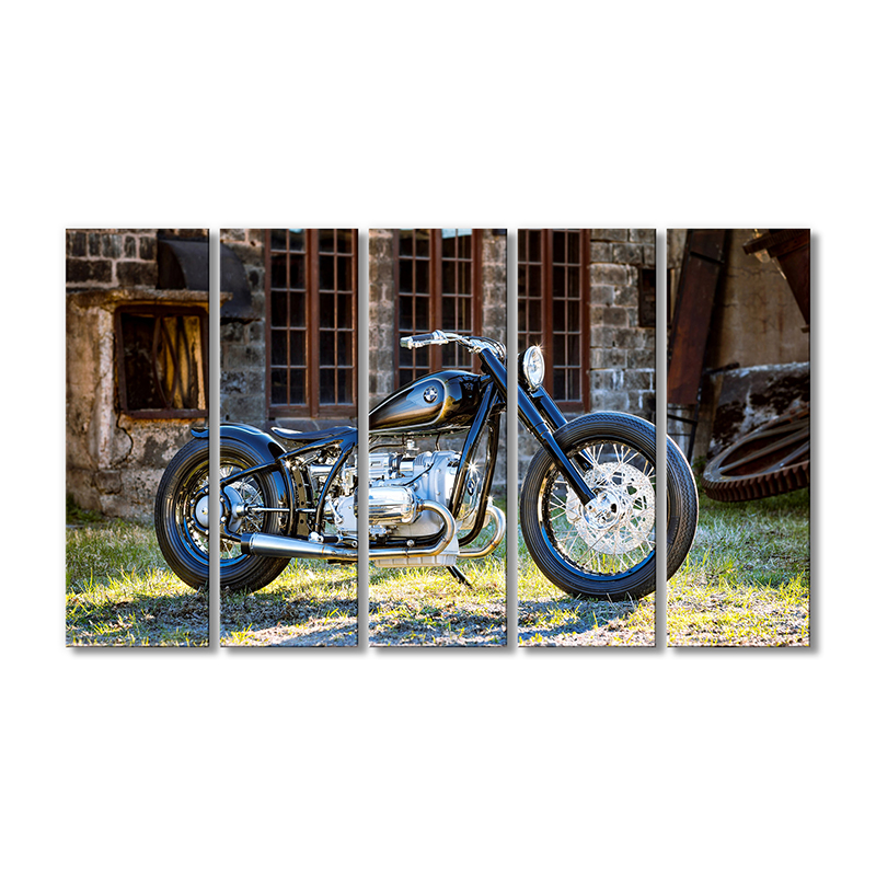 

Модульная картина Artel «Классический мотоцикл BMW r90s» 5 модулей 120x180 см