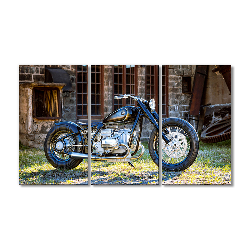 

Модульная картина Artel «Классический мотоцикл BMW r90s» 3 модуля 60x90 см