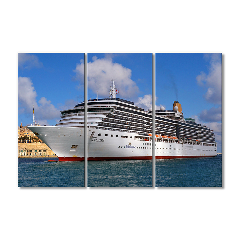 

Модульная картина Artel «Круизный лайнер Аркадия» 3 модуля 80x120 см