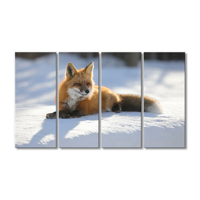 

Модульная картина Artel «Лиса на снегу» 4 модуля 80x120 см