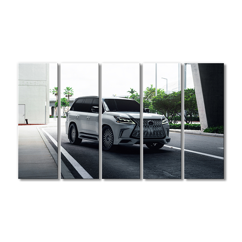 

Модульная картина Artel «Лексус Lx 570 Модель 2021» 5 модулей 120x180 см