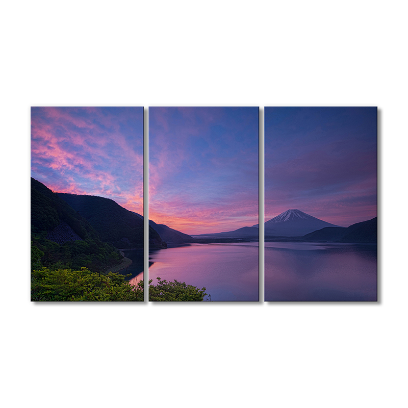 

Модульная картина Artel «На горизонте Фудзияма» 3 модуля 80x120 см