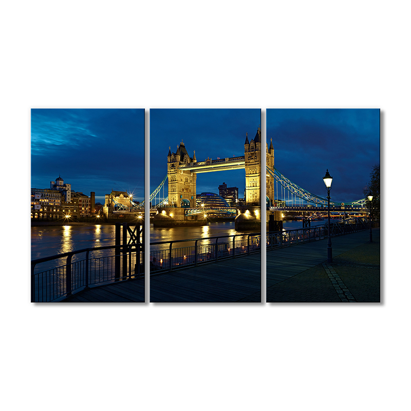 

Модульная картина Artel «Ночной Лондон мост» 3 модуля 70x105 см