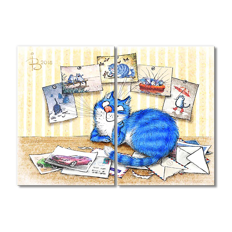 

Модульная картина Artel «Ностальгия» 2 модуля 90x135 см