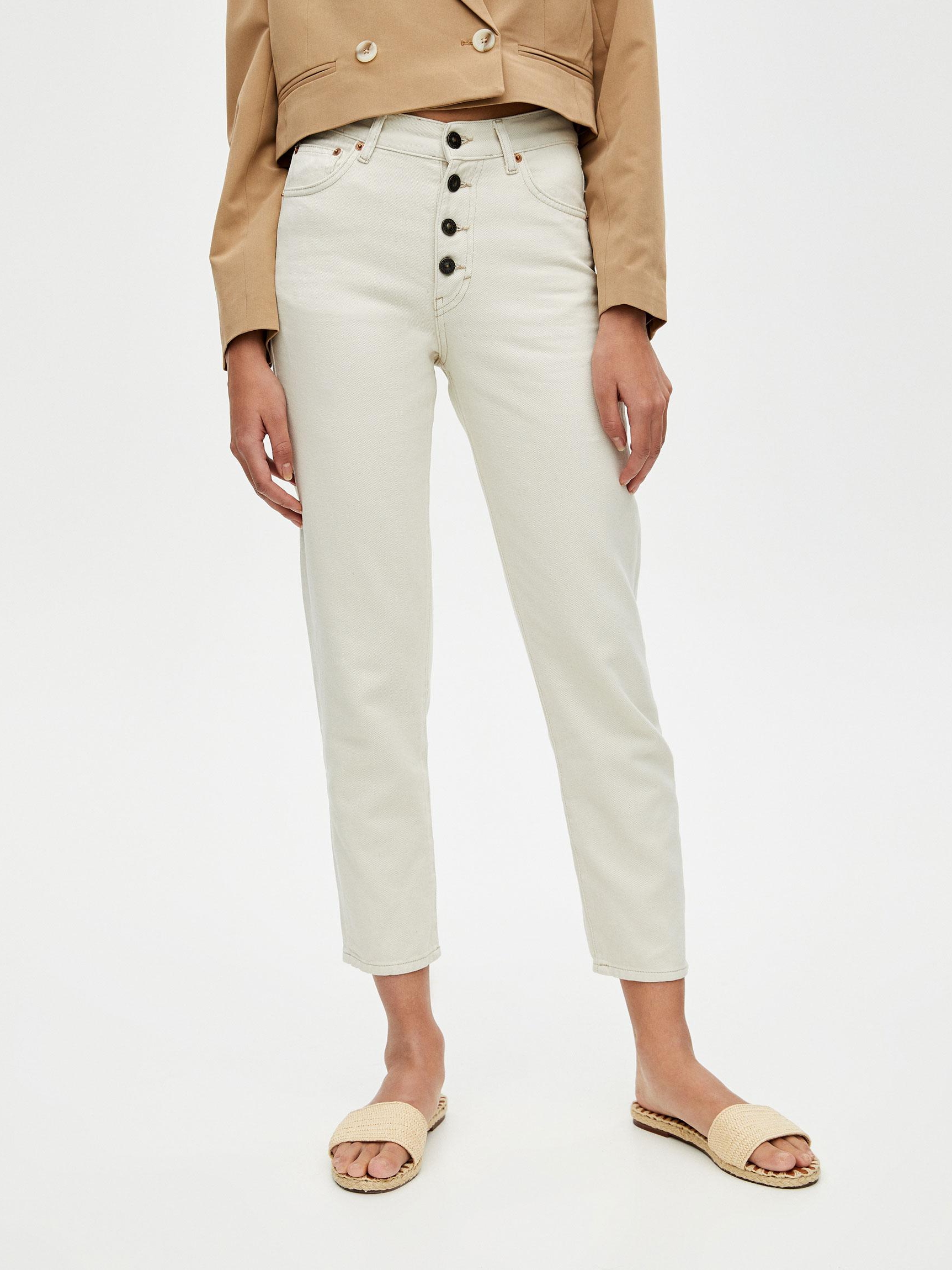 

Джинсы Pull & Bear XAZ238561QNDH 36 Светло-бежевые