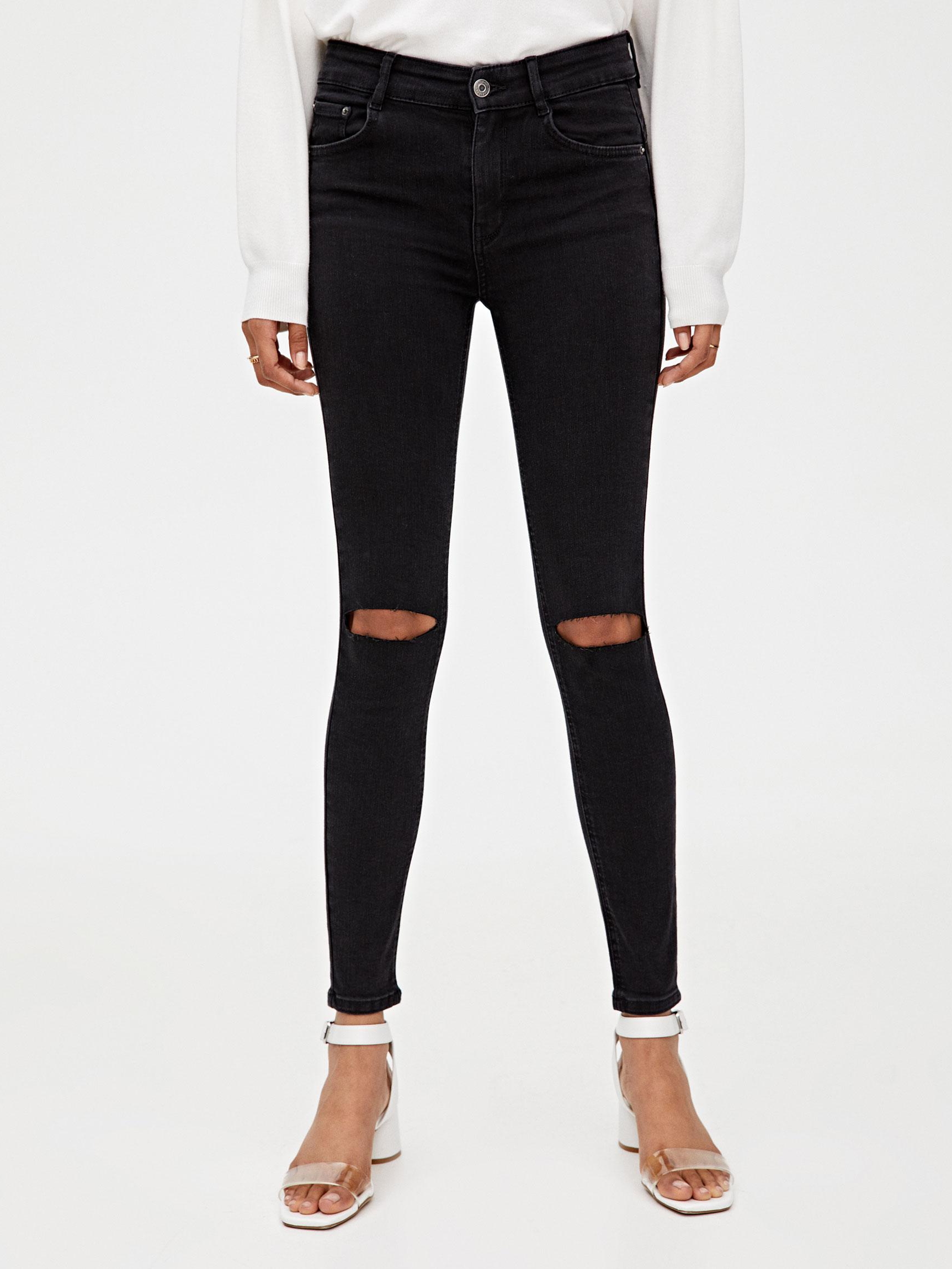 

Джинсы Pull & Bear XAZ259938SINI  Черные, Джинсы Pull & Bear XAZ259938SINI 34 Черные