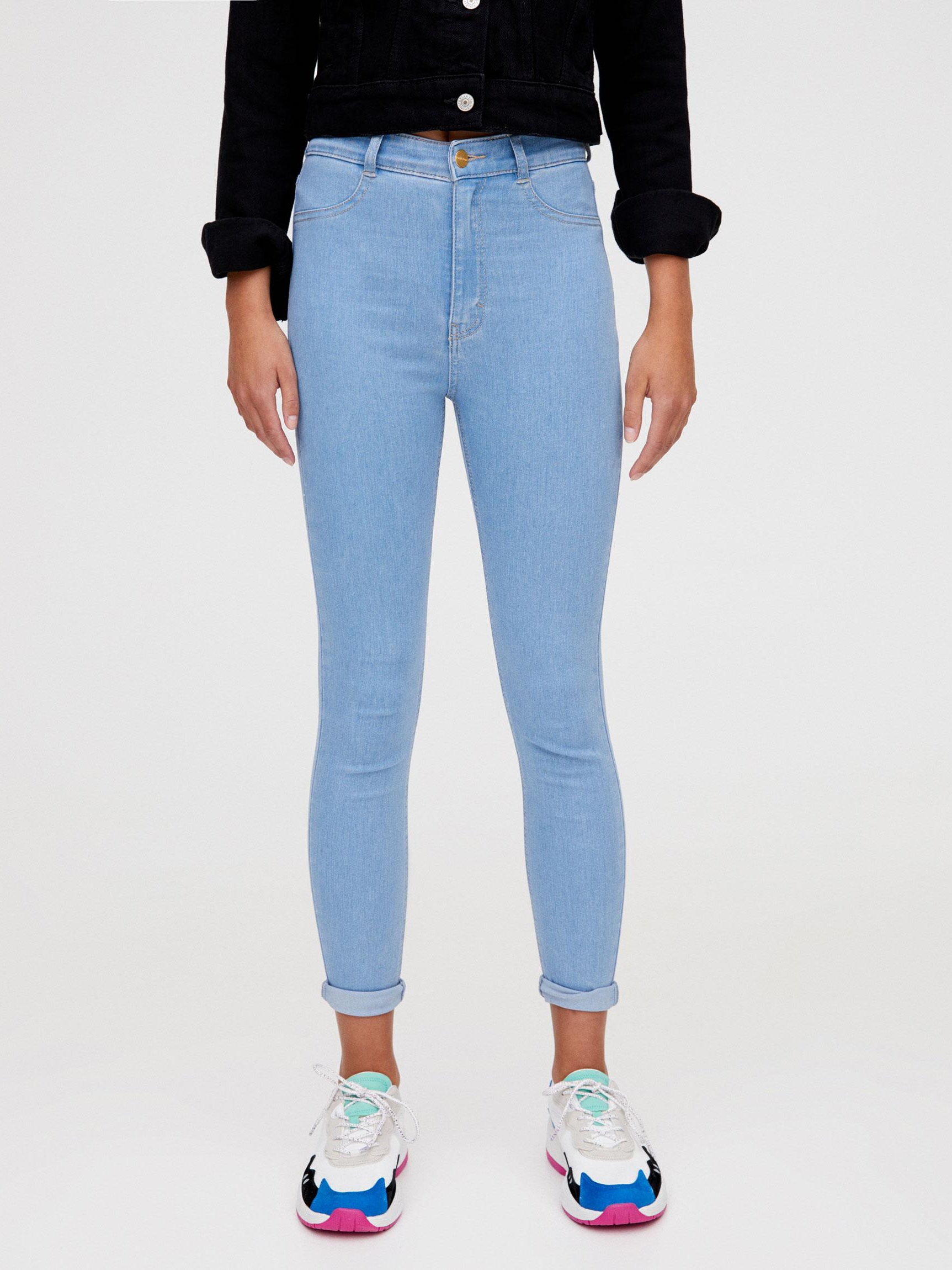

Джинсы Pull & Bear XAZ259957OGXQ  Голубые, Джинсы Pull & Bear XAZ259957OGXQ 34 Голубые