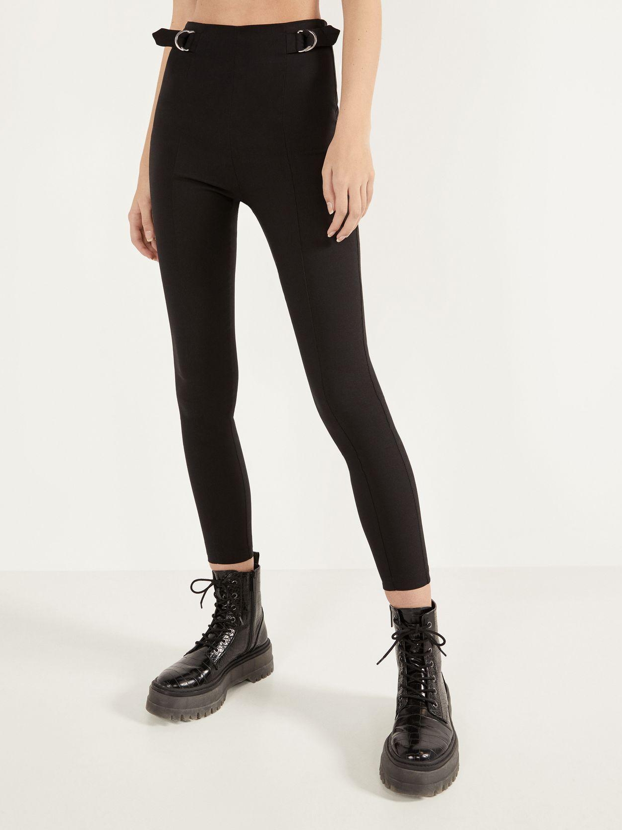 

Леггинсы Bershka XAZ262260XFNE XS Черные