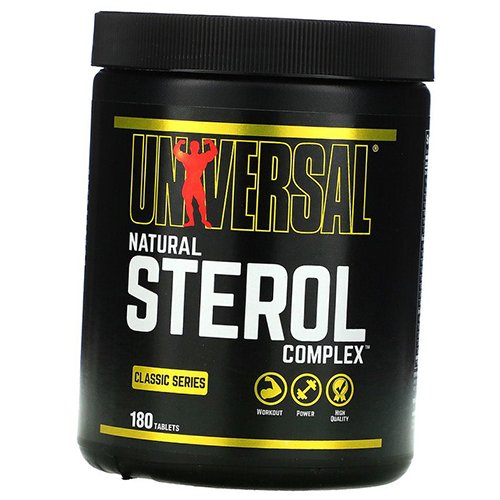

Комплекс Натуральных Стеролов, Natural Sterol Complex, Universal Nutrition 180таб (13086006)