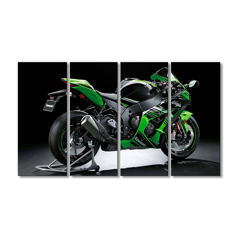 

Модульная картина Artel «Мотоцикл Кавасаки Ниндзя ZX-10R» 4 модуля 120x180 см