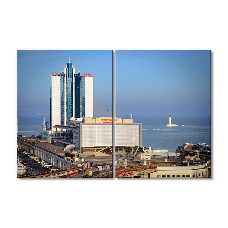 

Модульная картина Artel «Морвокзал маяк Одесса» 2 модуля 80x120 см