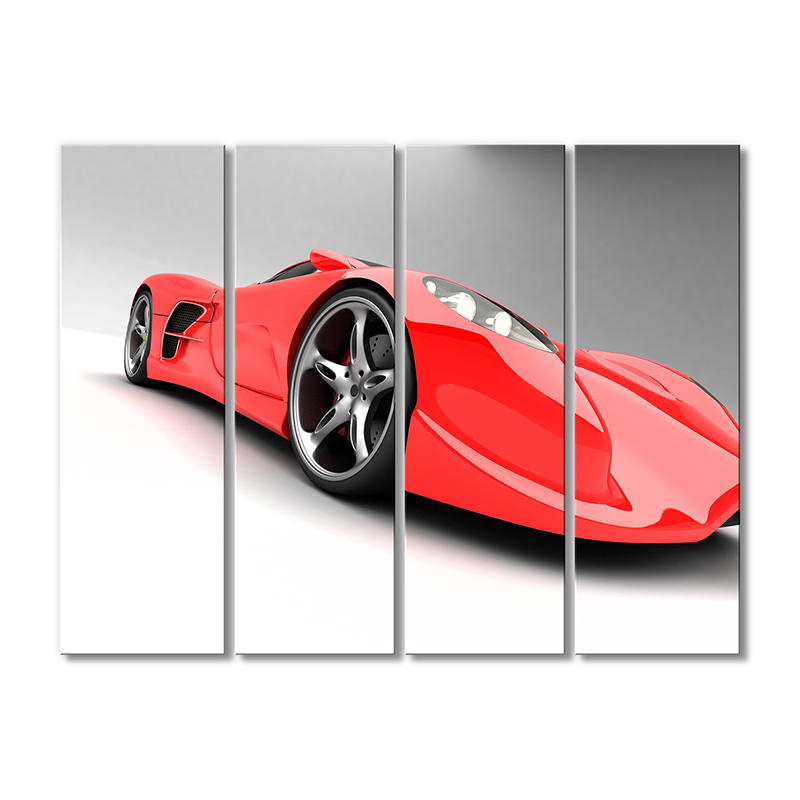 

Модульная картина Artel «Модное авто» 4 модуля 120x180 см