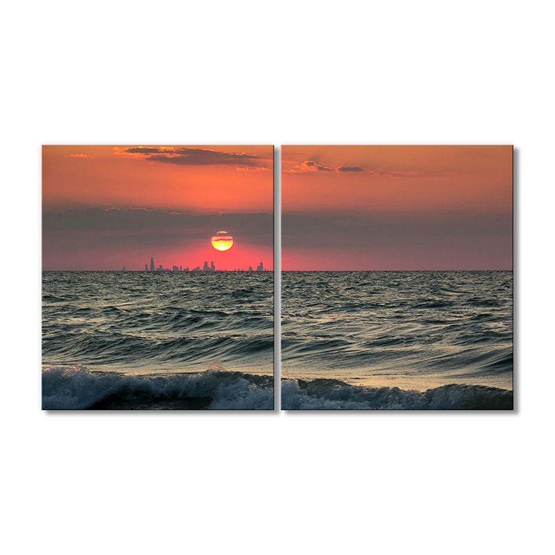 

Модульная картина Artel «Море красный закат» 2 модуля 50x75 см