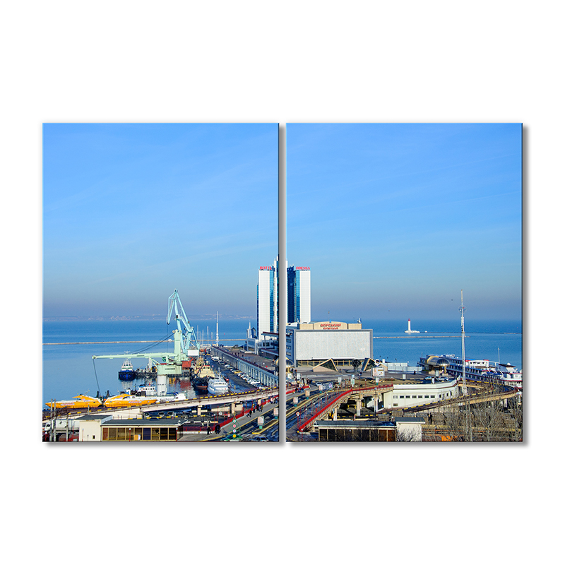 

Модульная картина Artel «Морвокзал черное море Одесса» 2 модуля 70x105 см
