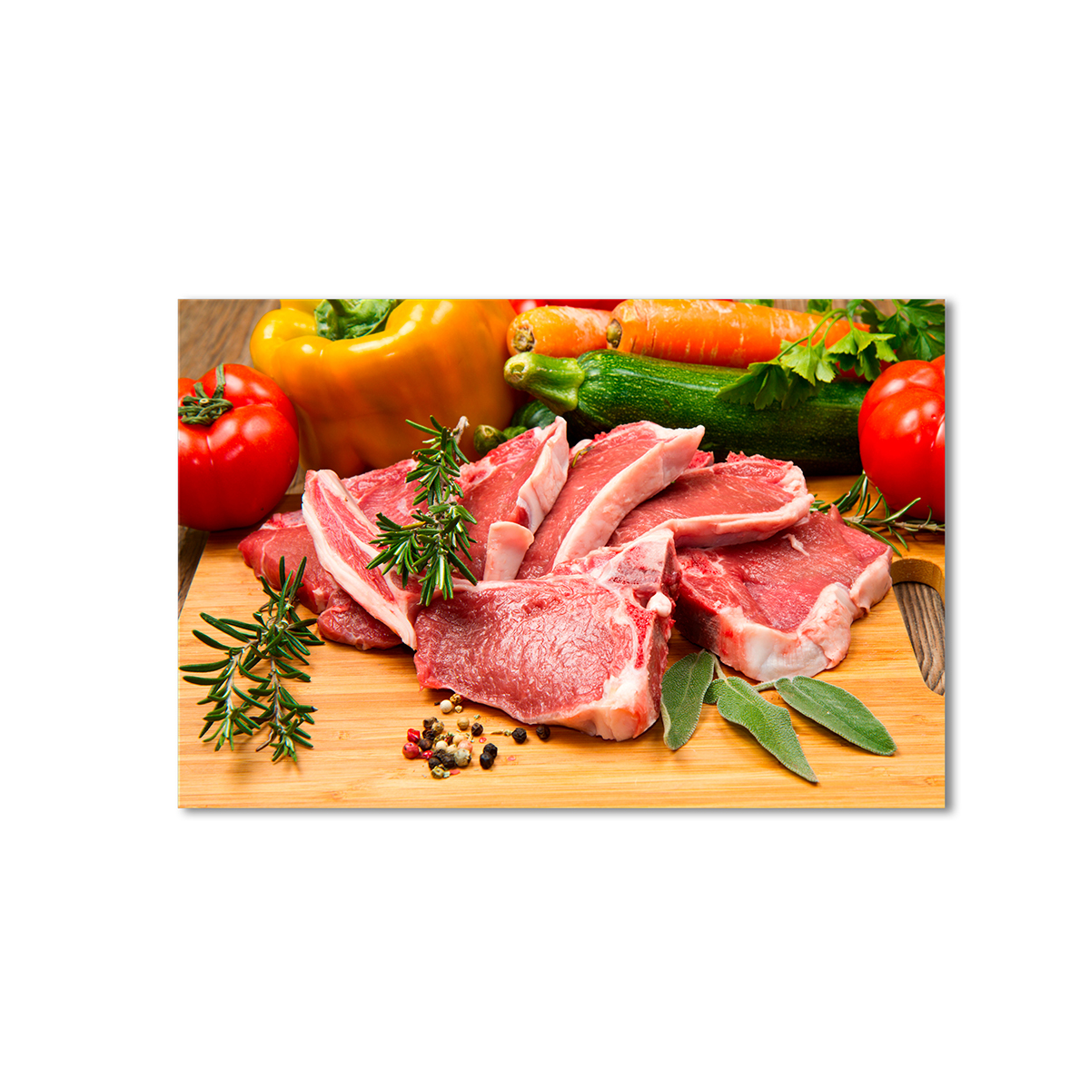 

Модульная картина Artel «Мясо с овощами» 1 модуль 50x75 см
