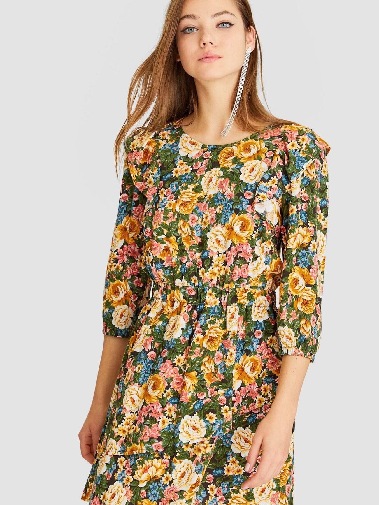 

Платье Stradivarius XAZ231636QEEY M Разноцветное