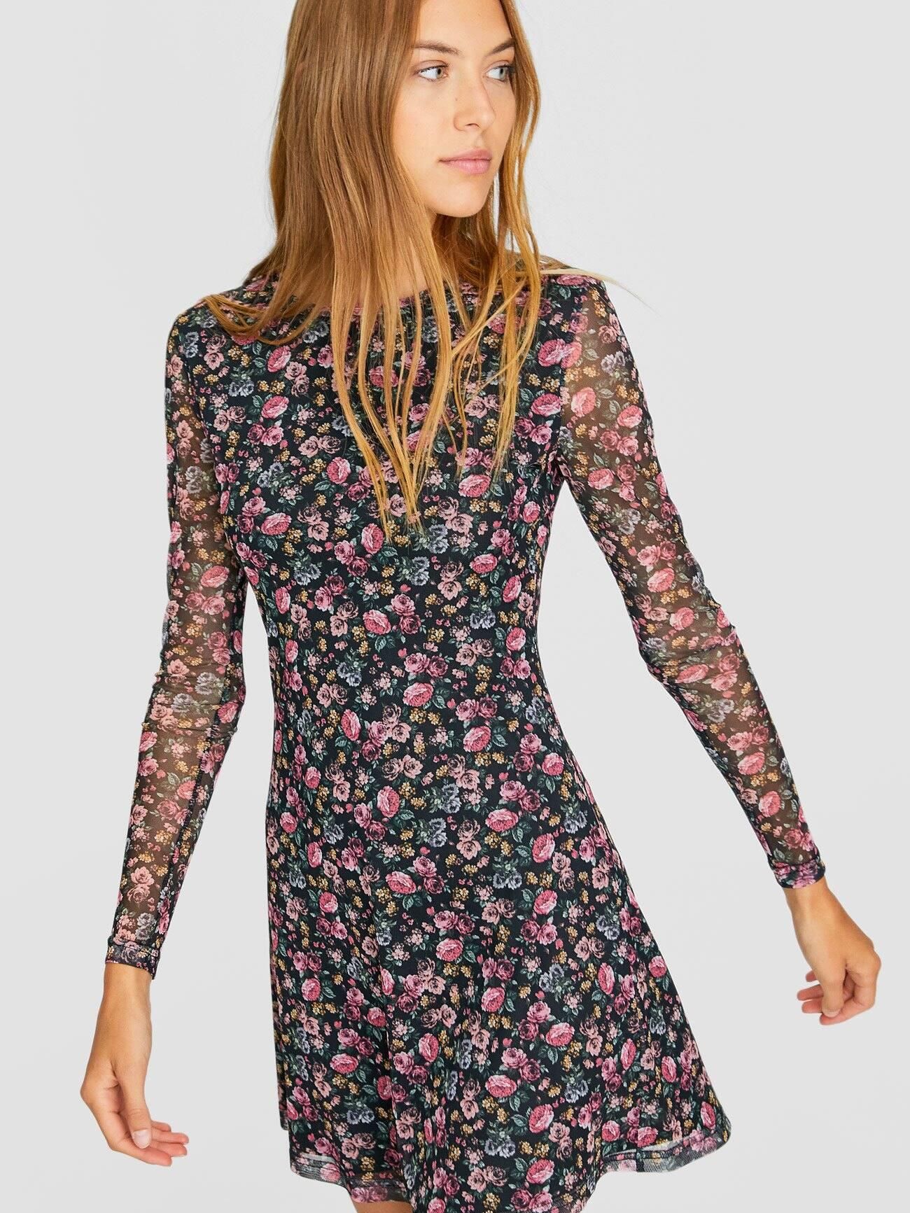 

Платье Stradivarius XAZ231649LSFR M Разноцветное