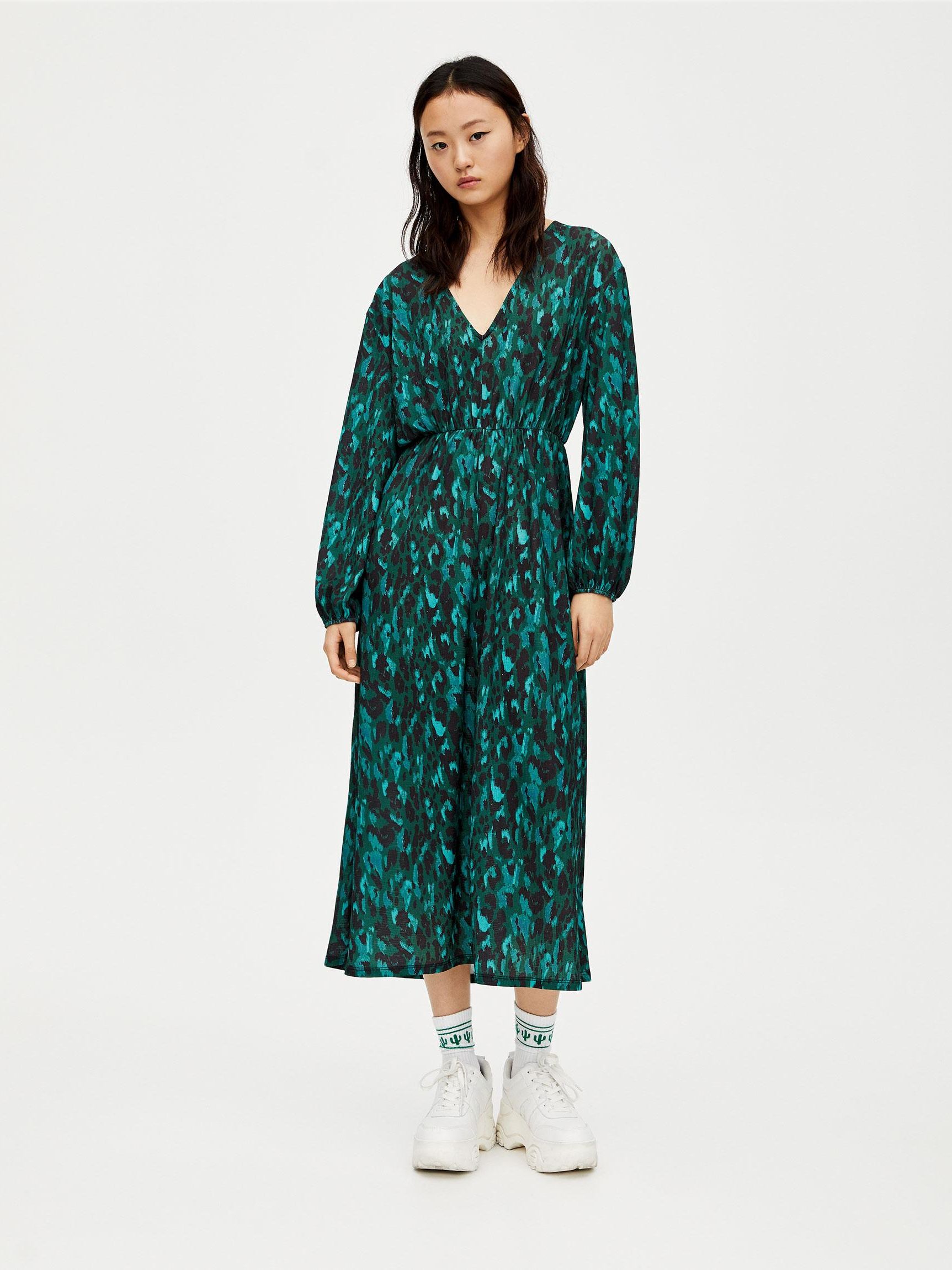 

Платье Pull & Bear XAZ233237SOLS M Разноцветное