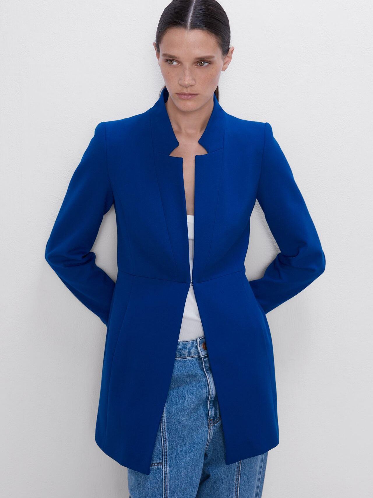 

Пальто Zara XAZ240020GWPQ L Синее