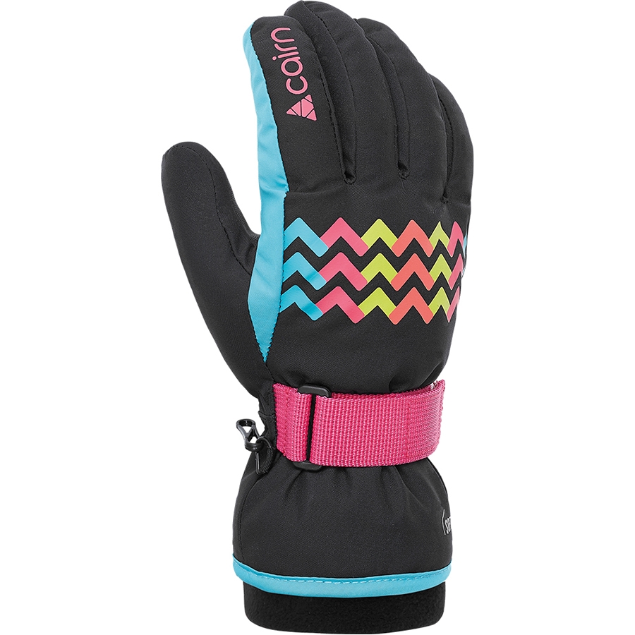 

Перчатки горнолыжные Cairn Wizar Jr black-lolipop 12