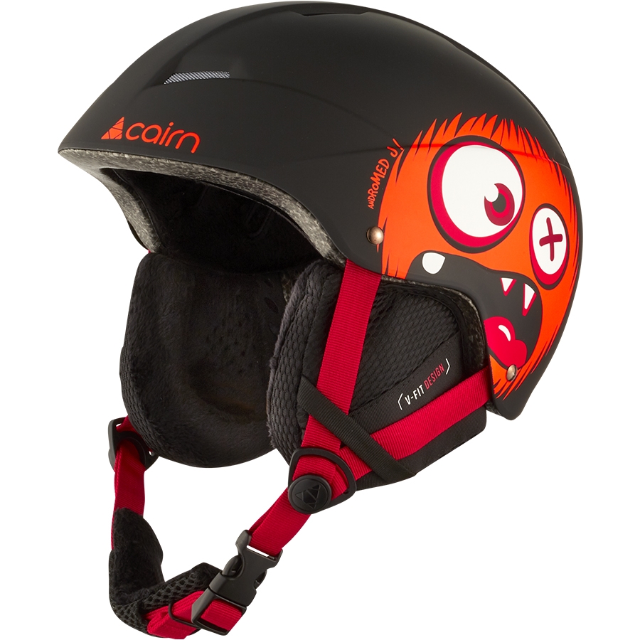 

Шлем подростковый горнолыжный Cairn Andromed Jr black monster 51-53