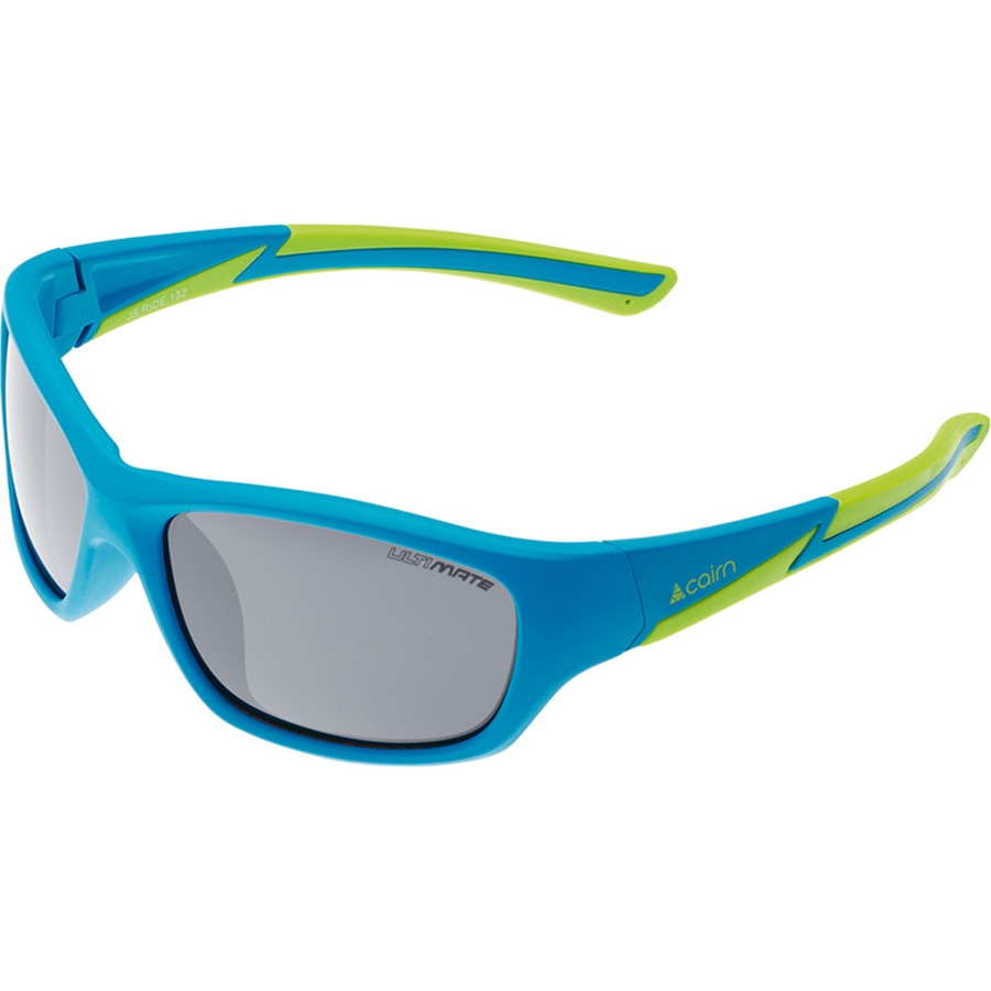 

Очки детские солнцезащитные Cairn Ride Jr Category 4 mat azure-lemon