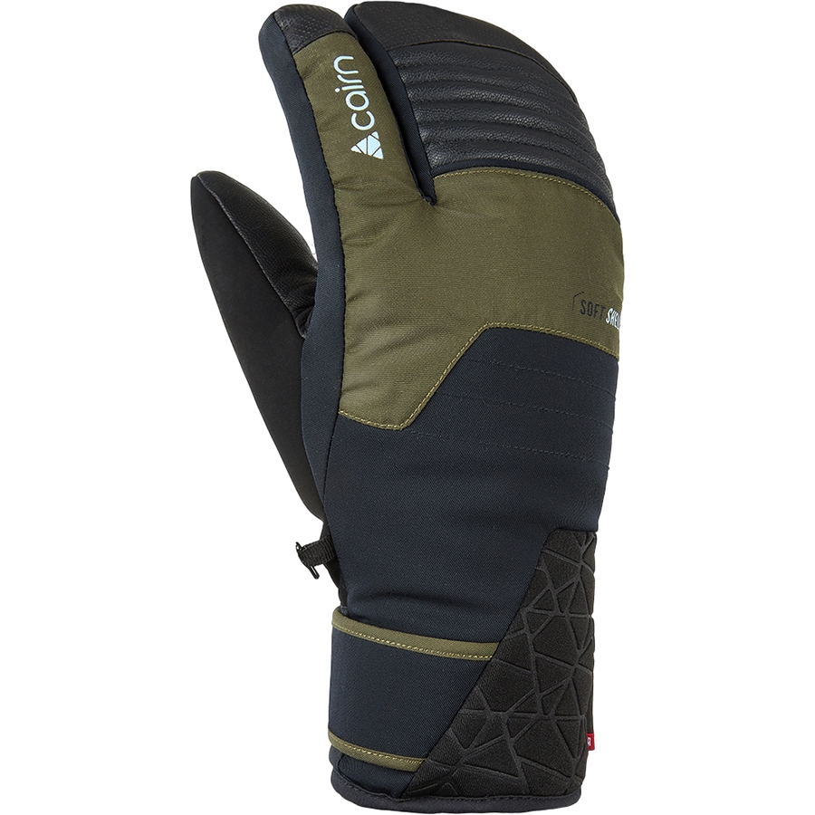 

Перчатки горнолыжные Cairn Chirripo black-khaki 9.5