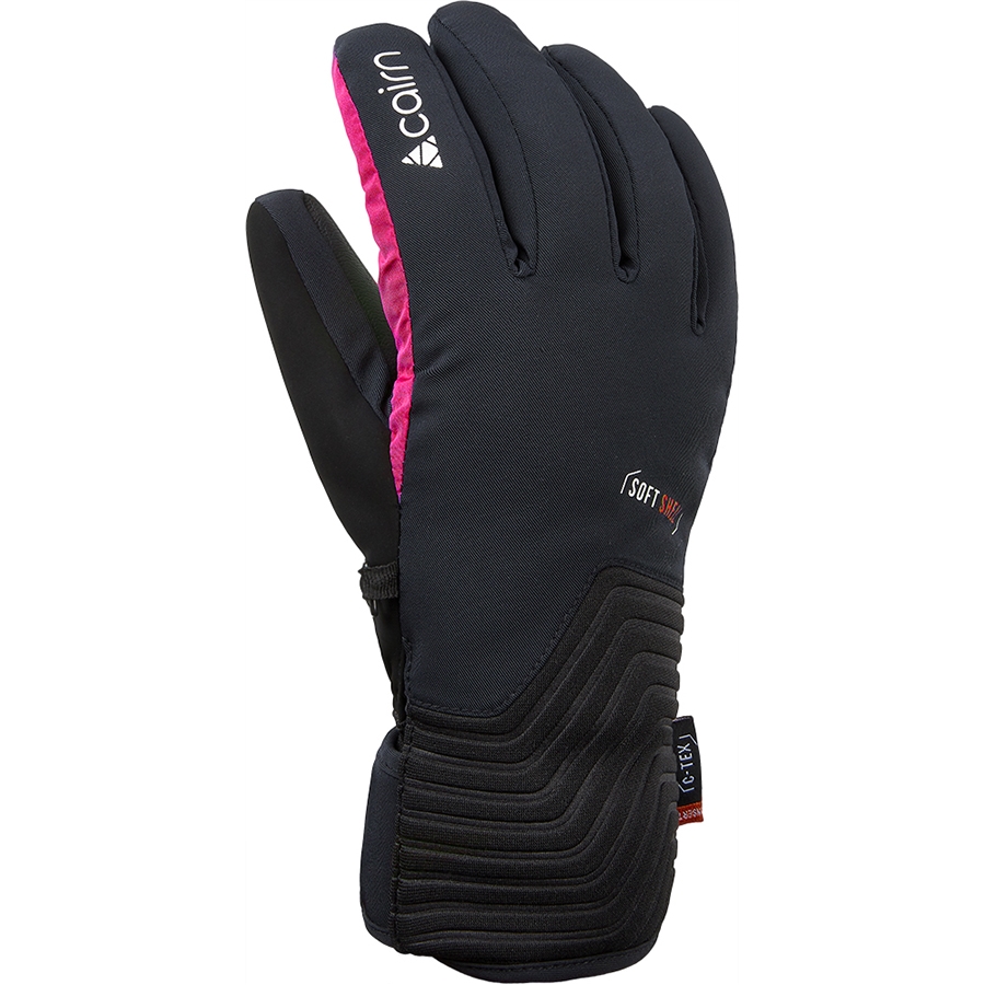 

Перчатки горнолыжные Cairn Elena W black-neon pink 7.5