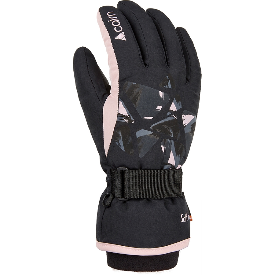 

Перчатки горнолыжные Cairn Wizar W black-pink fragment 7.5
