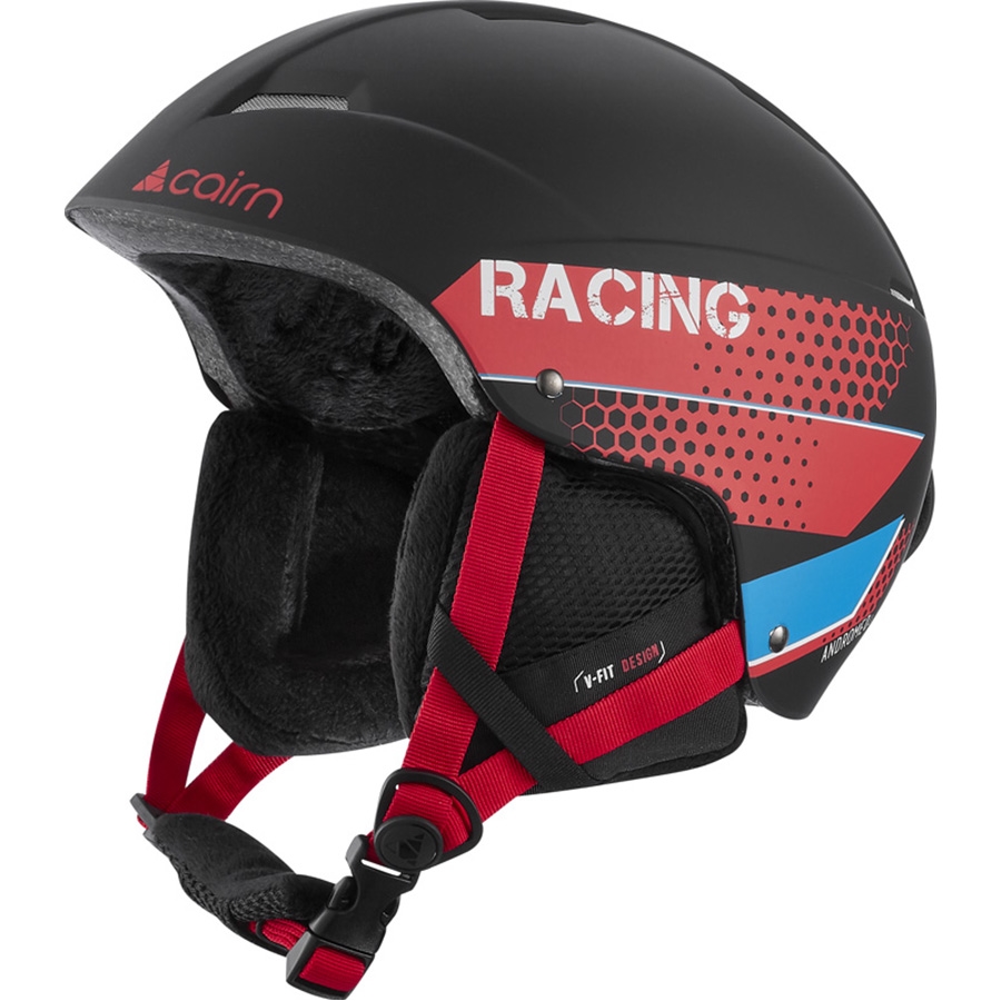 

Шлем подростковый горнолыжный Cairn Andromed Jr mat black-racing 54-56