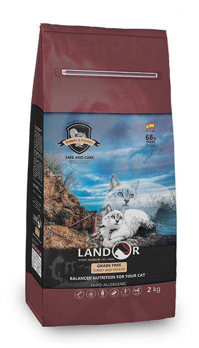

Сухий корм Landor (Ландор) без глютену для дорослих котів 2кг