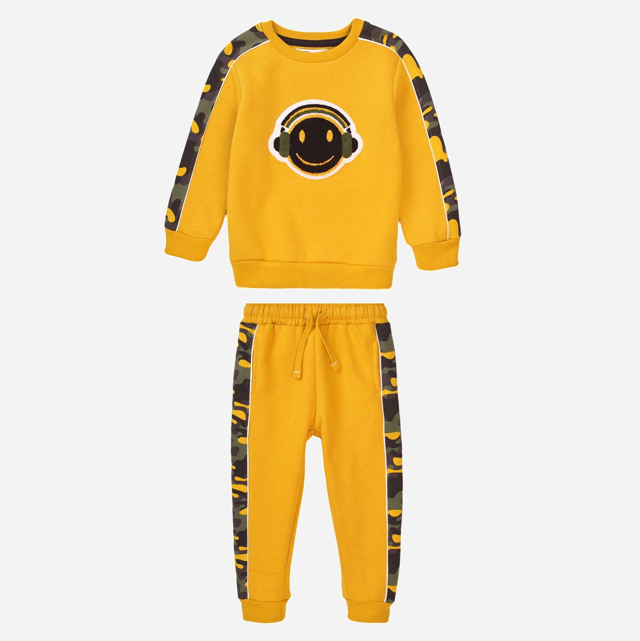 

Спортивный костюм Minoti 7BJOGSET 2 34311KID 86-92 см Желтый