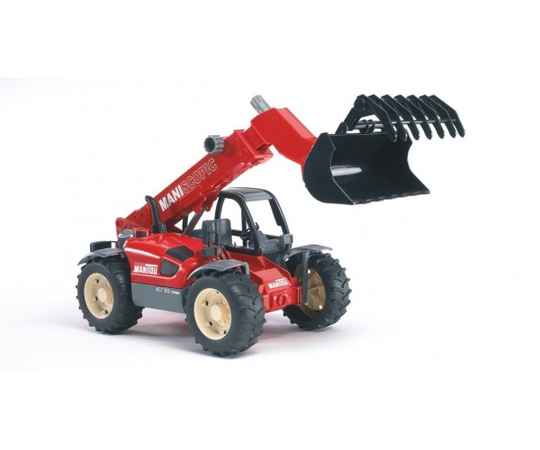 

Игрушка Bruder Дорожный погрузчик BRUDER с телескопической стрелой MLT 633 М1:16 (02125)