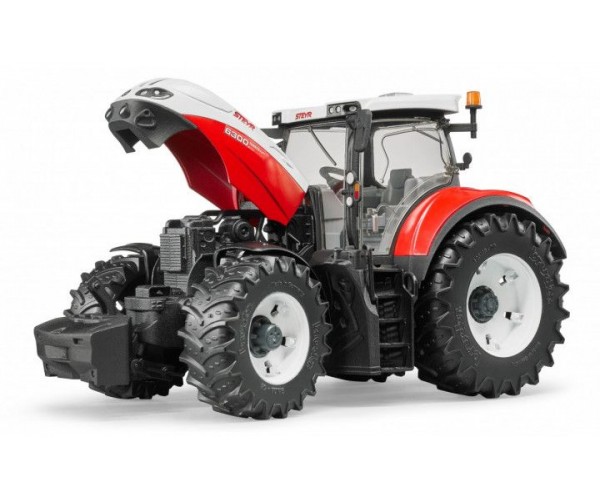 

Игрушка Bruder Трактор BRUDER Steyr 6300 Terrus с погрузчиком красно-белый, М1:16 (03181)