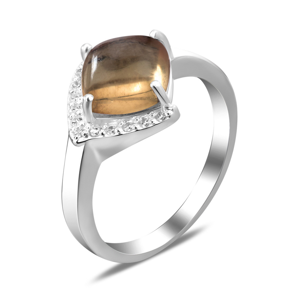 

Серебряное кольцо с нано султанитом 152N-8210 GS-6592 р-18