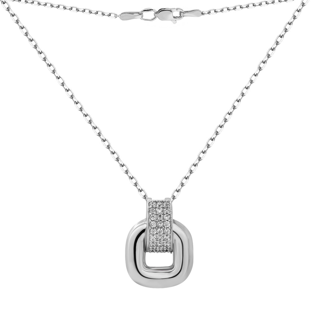 

Колье с фианитом S080-10 GS-5067 р-45