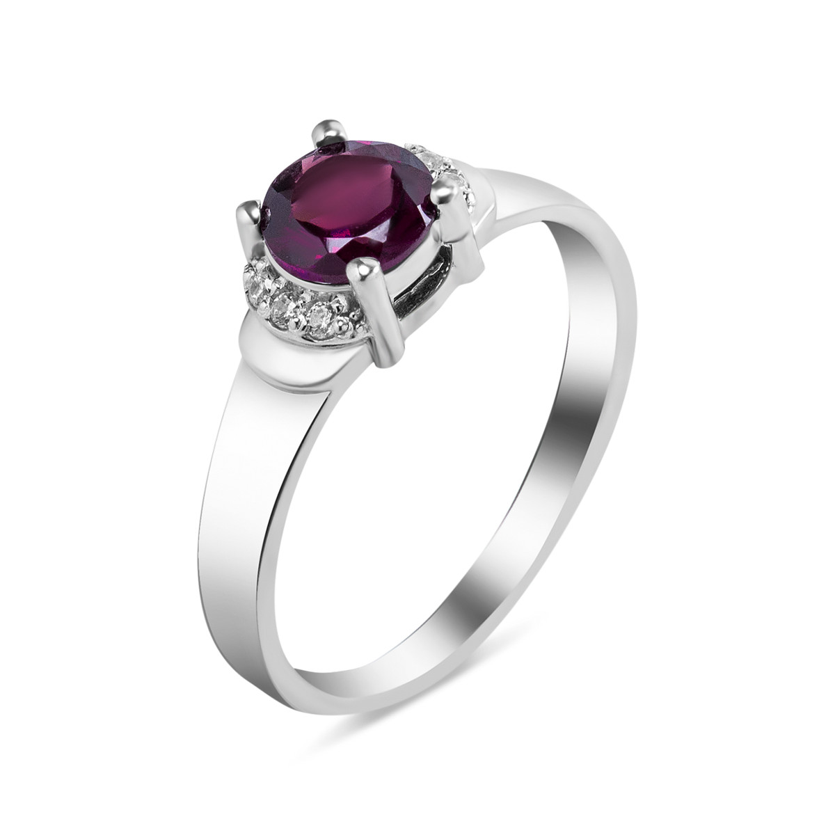 

Серебряное кольцо с рубином 033-4410 GS-5722 р-17.5