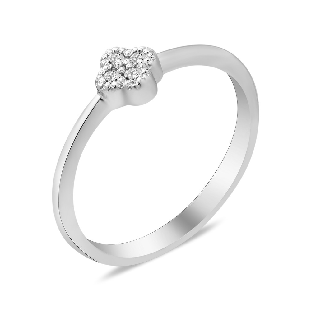 

Серебряное кольцо с бриллиантом B001-10 GS-6136 р-17.5