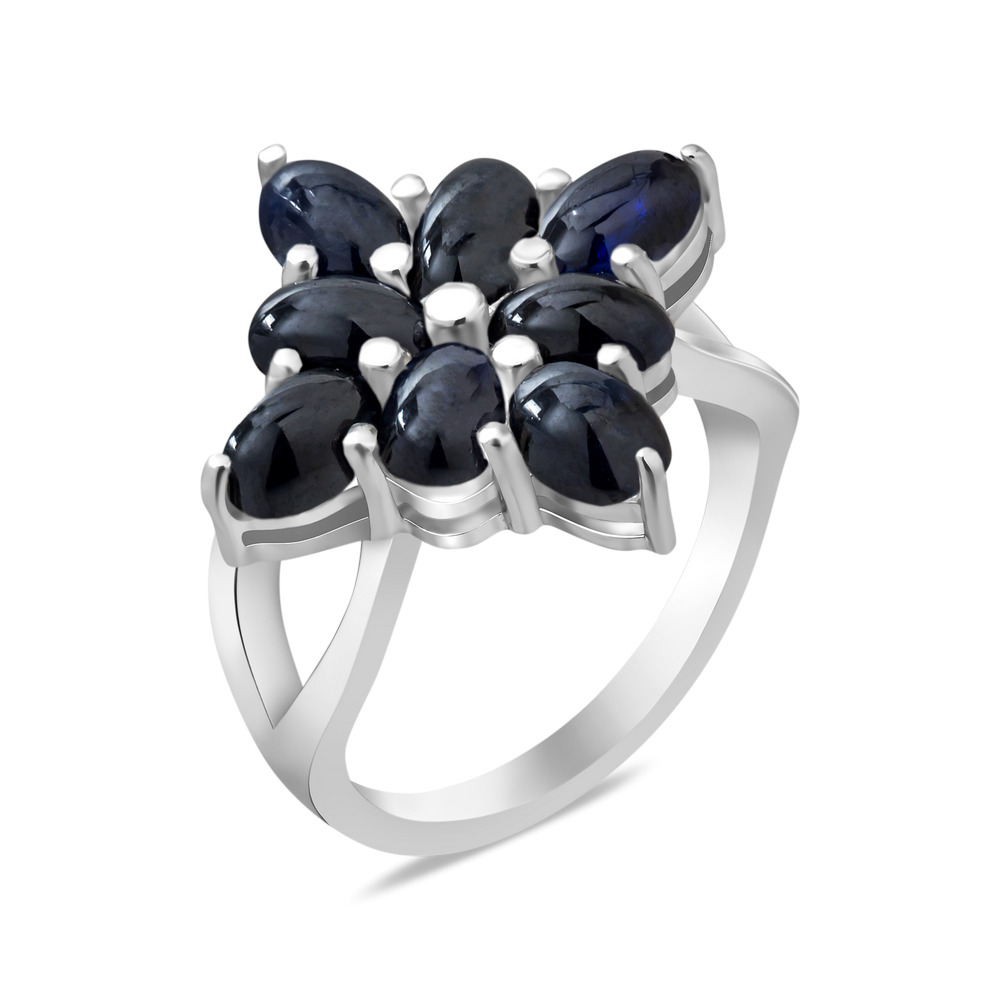 

Серебряное кольцо с сапфиром 172-31 GS-6109 р-19.5