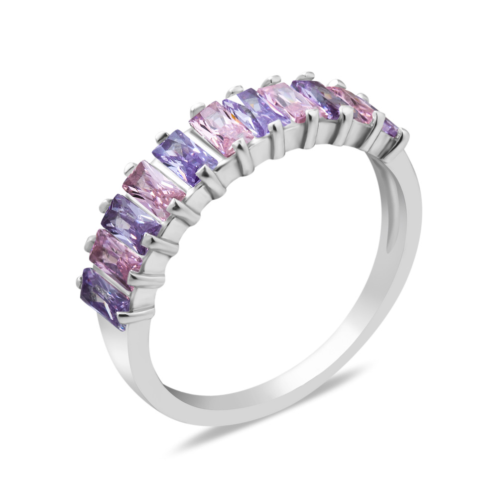 

Серебряное кольцо с фианитом S134-6366 GS-6433 р-15.5