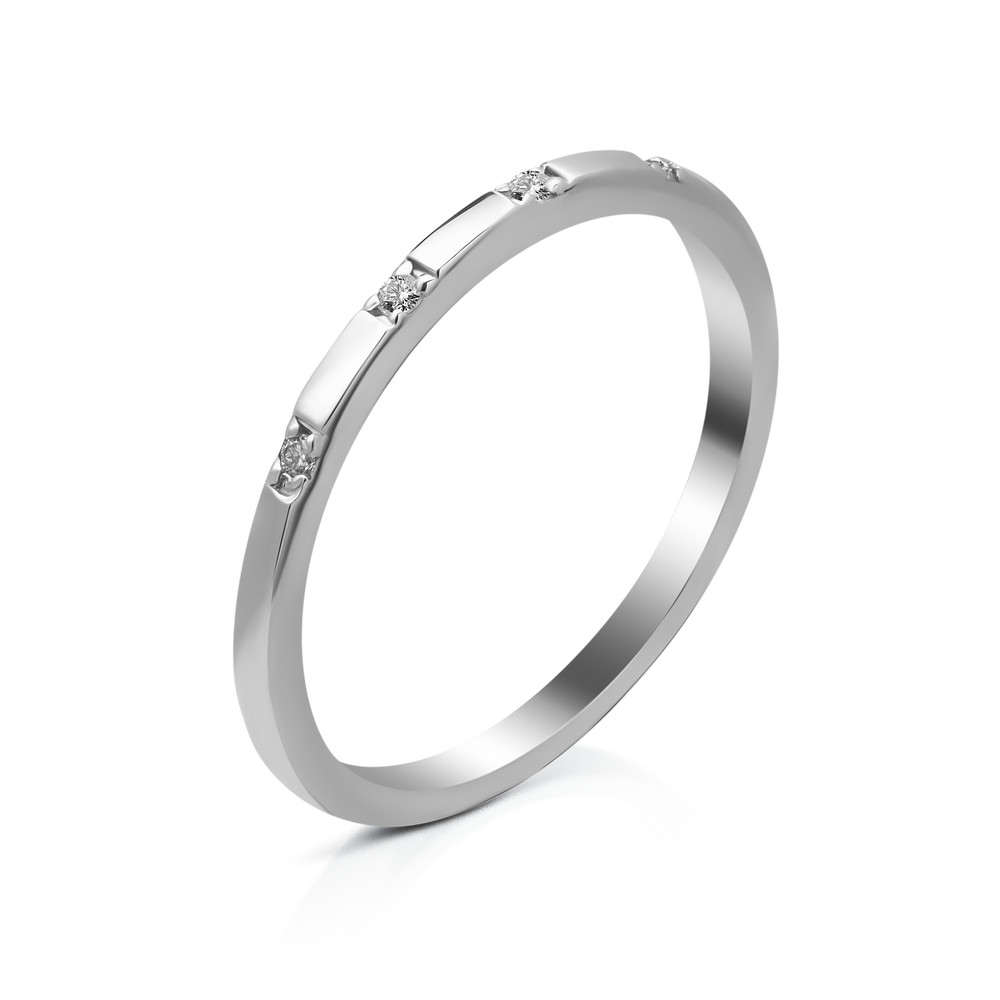 

Серебряное кольцо с бриллиантом B022-10 GS-6146 р-17