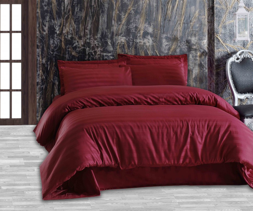 

Постельное белье Altinbasak Always Red семейный 160x220x2