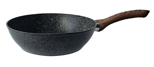 

Сковорода глубокая Gusto, покрытие Granite, 24х6,8см (GT-2103-24)