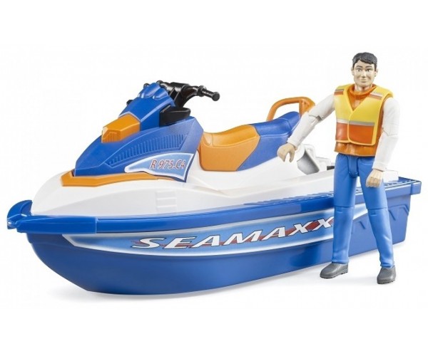 

Игрушка Bruder Водный транспорт с водителем (63150)
