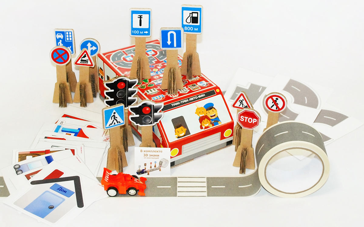 

Набор наклеек Трик-Трек Авто фан Плюс Эко украинский язык (TRIK-18030)