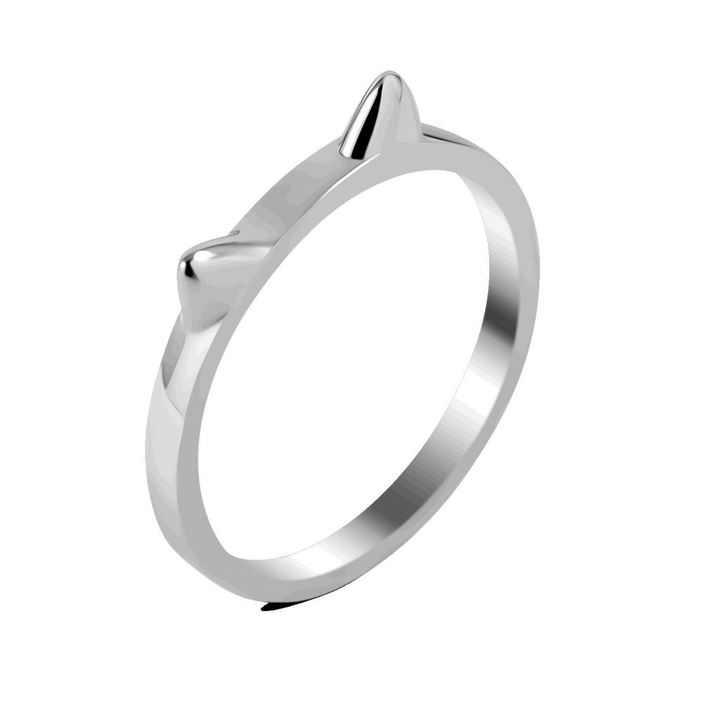 

Серебряное кольцо минимал S020 GS-4708 р-18